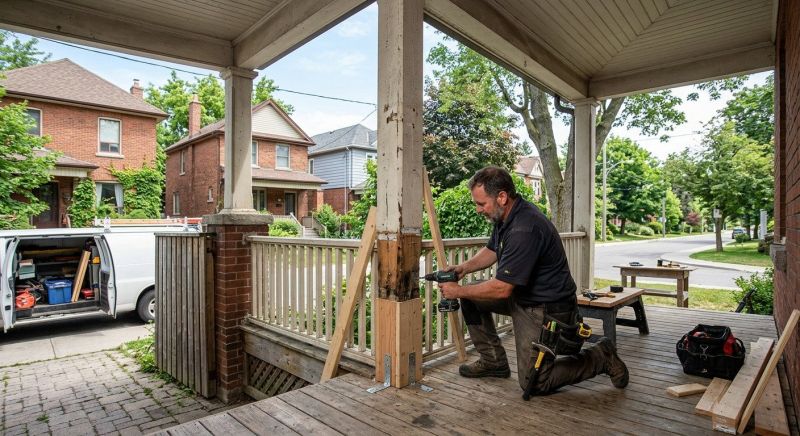 Metal Stairs Repair
