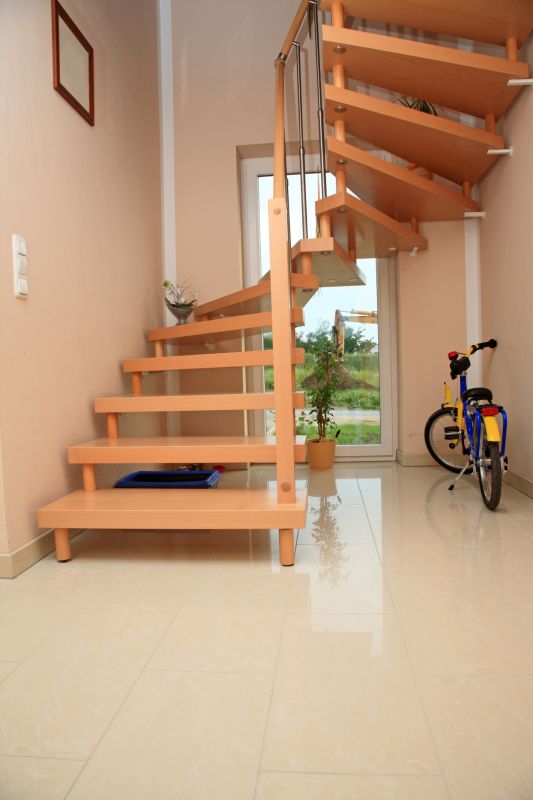 Curved Staircase Installation in Kansas City, KS