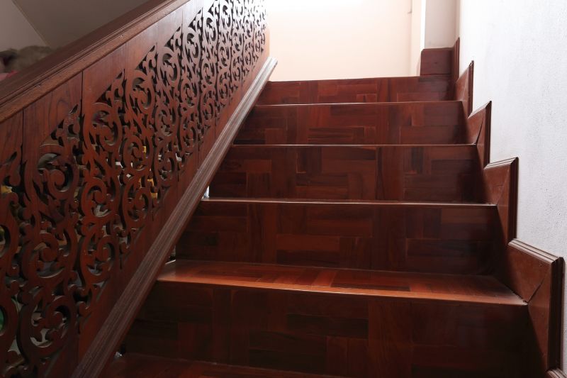 Curved Staircase Installation in Conroe, TX