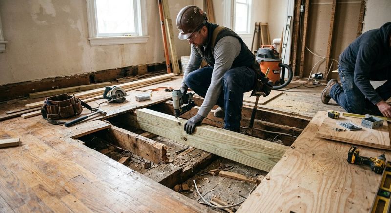 Floor Joist Replacement in Wilmington, NC