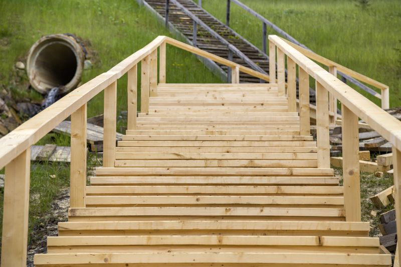 Wooden Steps Installation in Kansas City, KS
